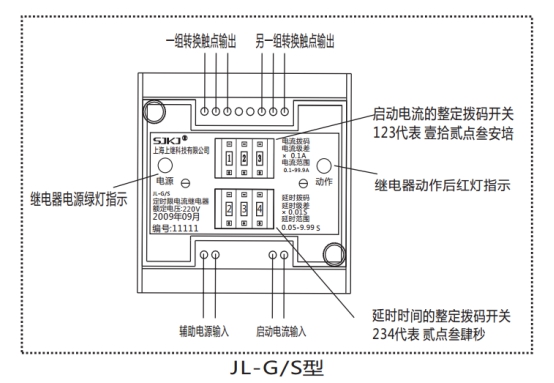 JL-G/S繼電器使用方法