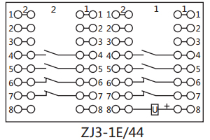 ZJ3-1E/44接線(xiàn)圖