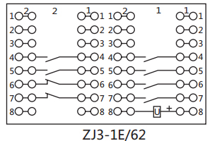 ZJ3-1E/62接線圖