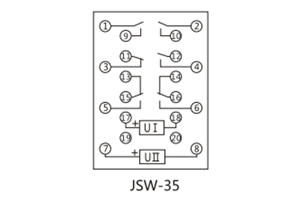 JSW-35接線(xiàn)圖