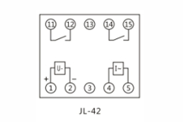 JL-42內(nèi)部接線及外引接線圖(正視圖1.jpg