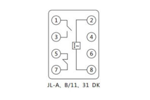 JL-B-11DK內(nèi)部接線及外引端子圖（正視圖）1.jpg